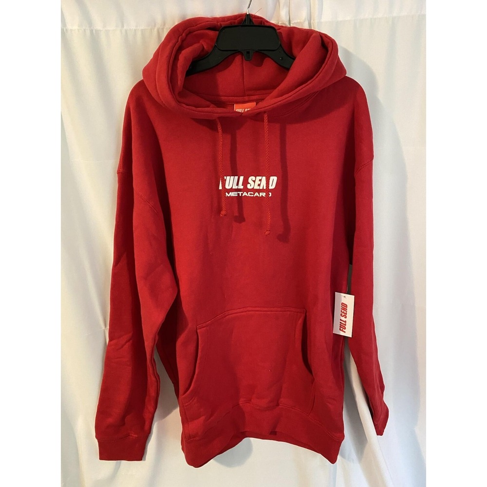 Nelk Boys Full Send Metacard Hoodie Hooded Sweatshirt Mens Large‎ New with Tag